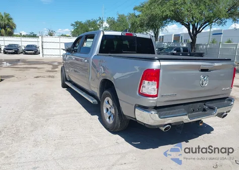 2021 Ram 1500 Big Horn 4X4 6'4 Box from USA, damaged, VIN 1C6SRFMT3MN616359